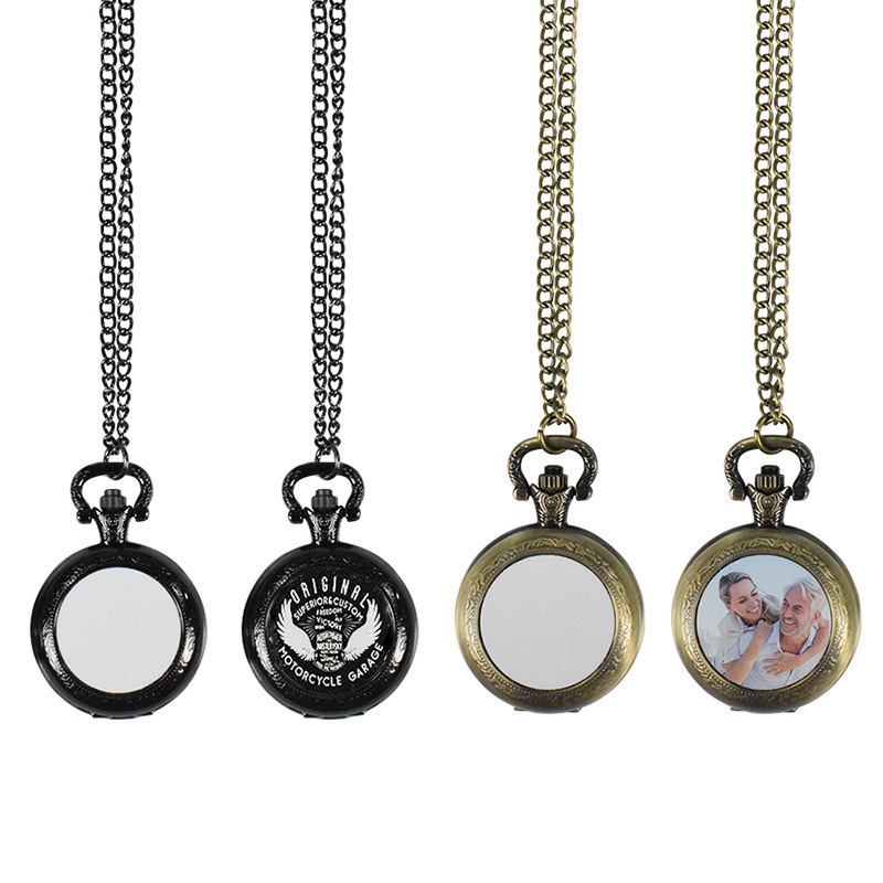 Jewellery Watches - Custom Vintage Metal Pocket Watch Pendant