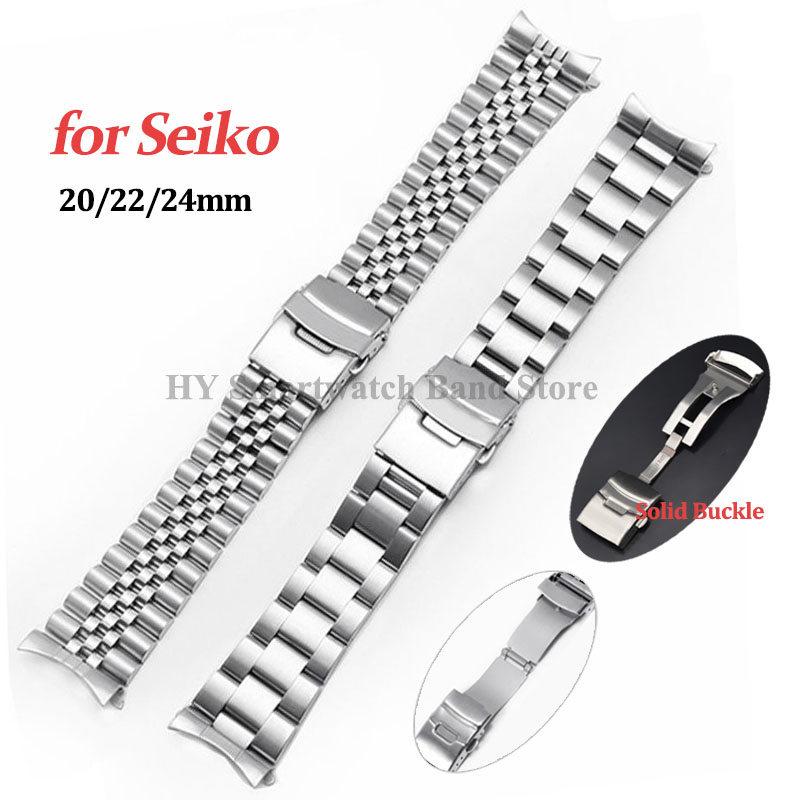 Jared Jewelry Watches - Solid Stainless Steel Bracelet for Seiko