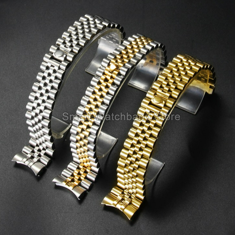 Rolex Watch Datejust - Polished Flexible Ergonomic Curved Contour Comfortable-wearing