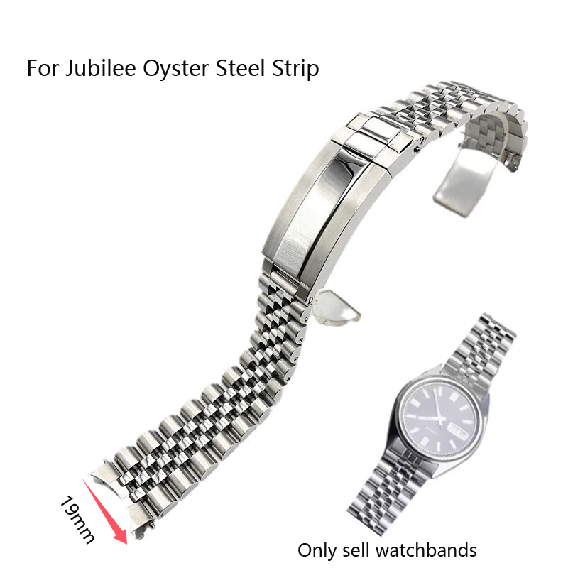 Jared Jewelry Watches - 19mm Silver Brushed 904 Stainless Steel