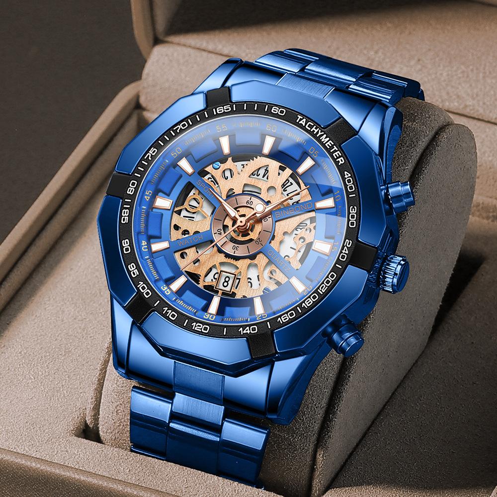 Jewelry Inspired Watches - UTHAI Men Watch Light Luxury Brand