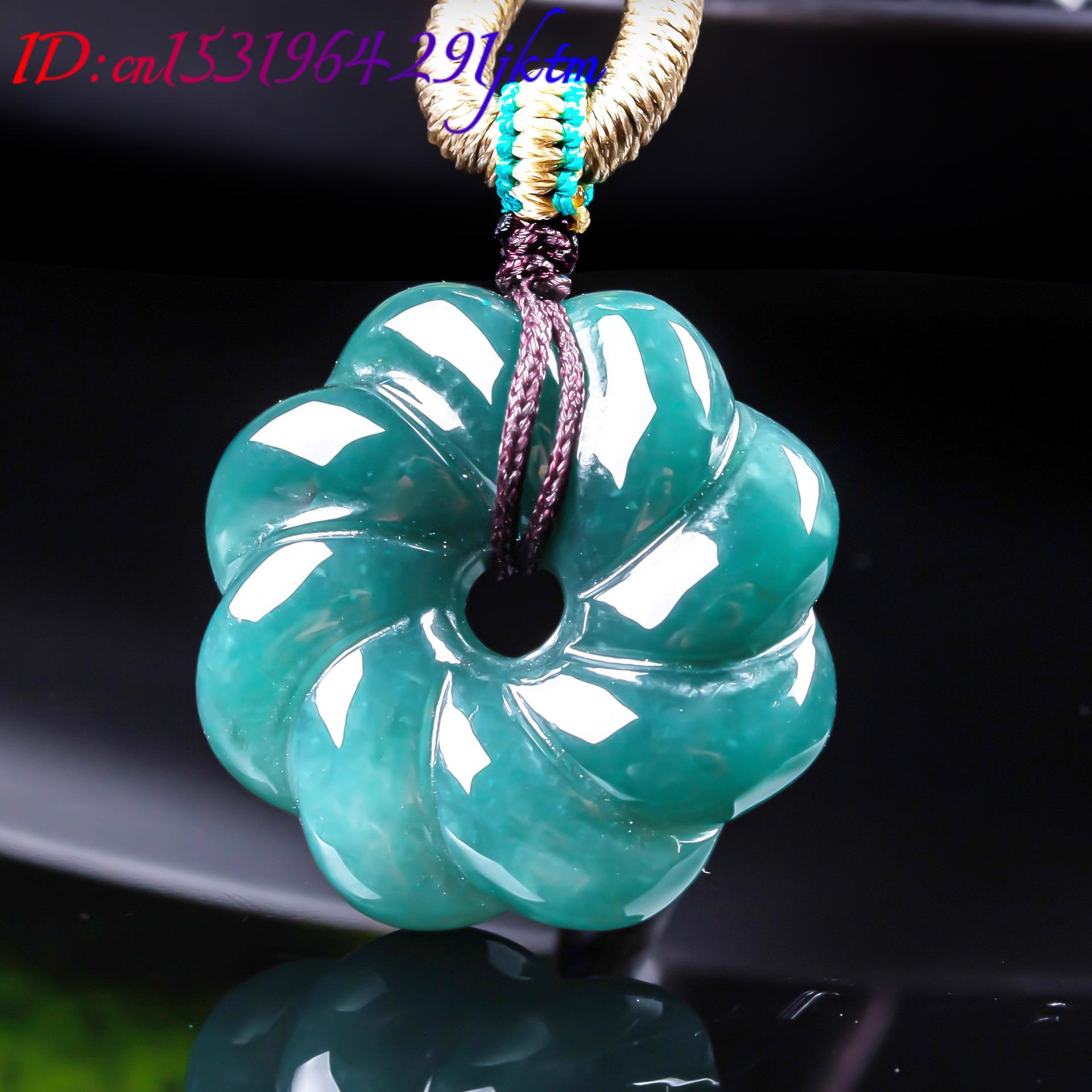 Natural Burmese Jadeite Flower - огляд і ціна Jewelry & Watches Sp Z Oo Opinie
