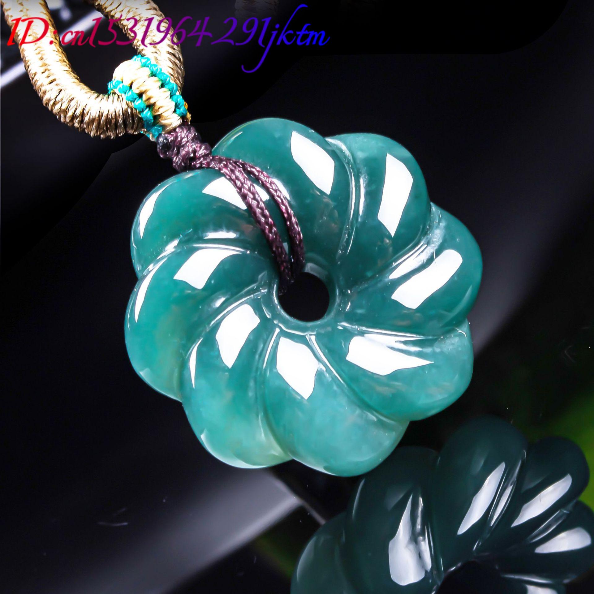 Natural Burmese Jadeite Flower - огляд і ціна Jewelry & Watches Sp Z Oo Opinie
