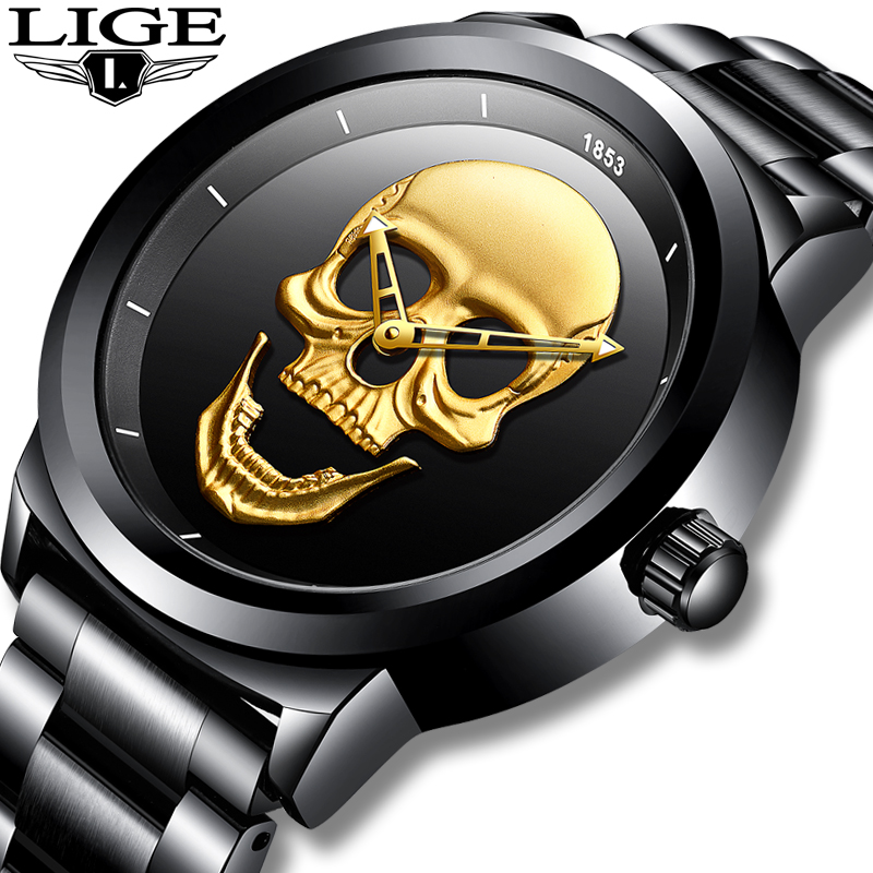 LIGE Sport Mens Watches Top Br - огляд і ціна Jewelry Inspired Watches