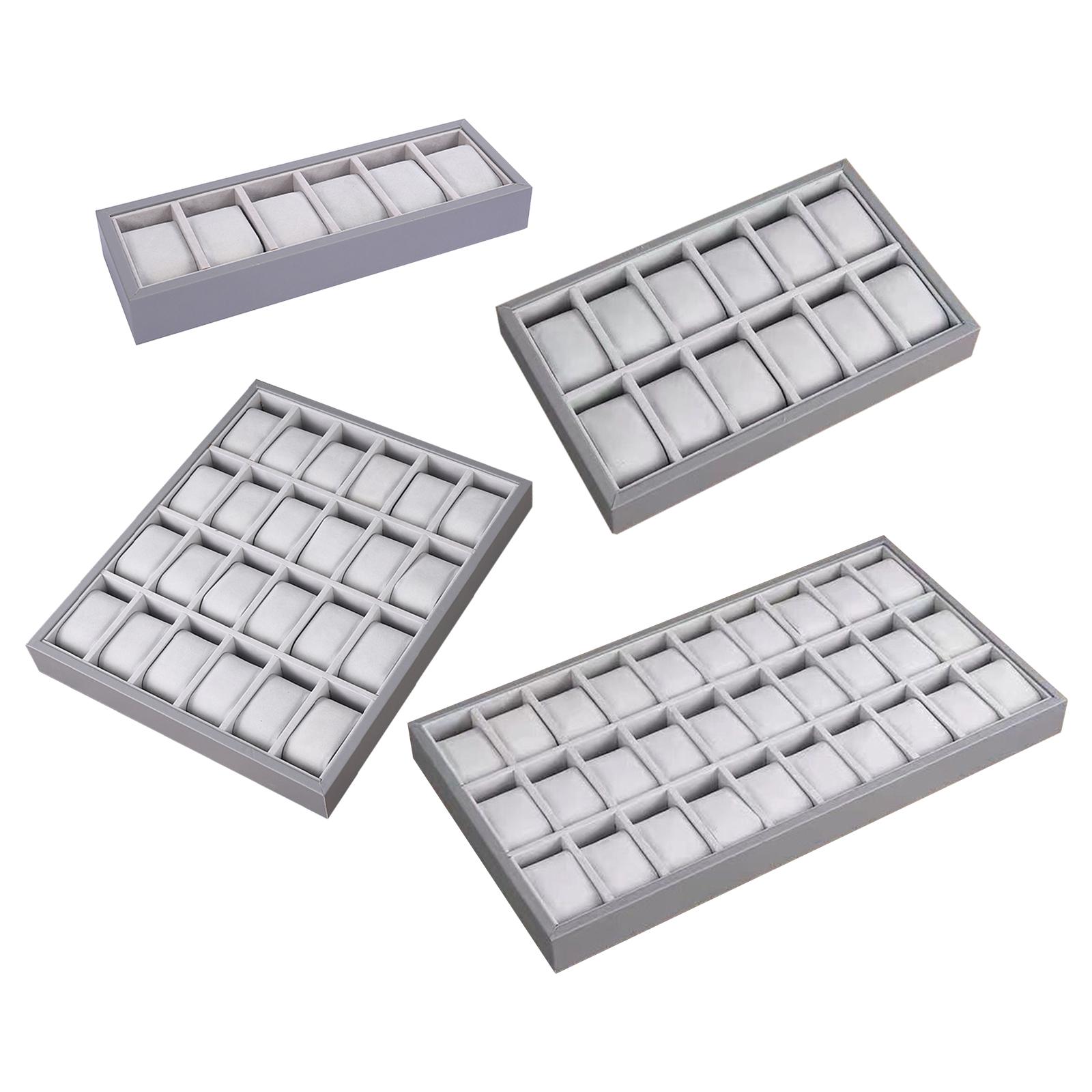 Jewelry Tray Wooden 30 Grid Wa - огляд і ціна Jewelry Store Mens Watches