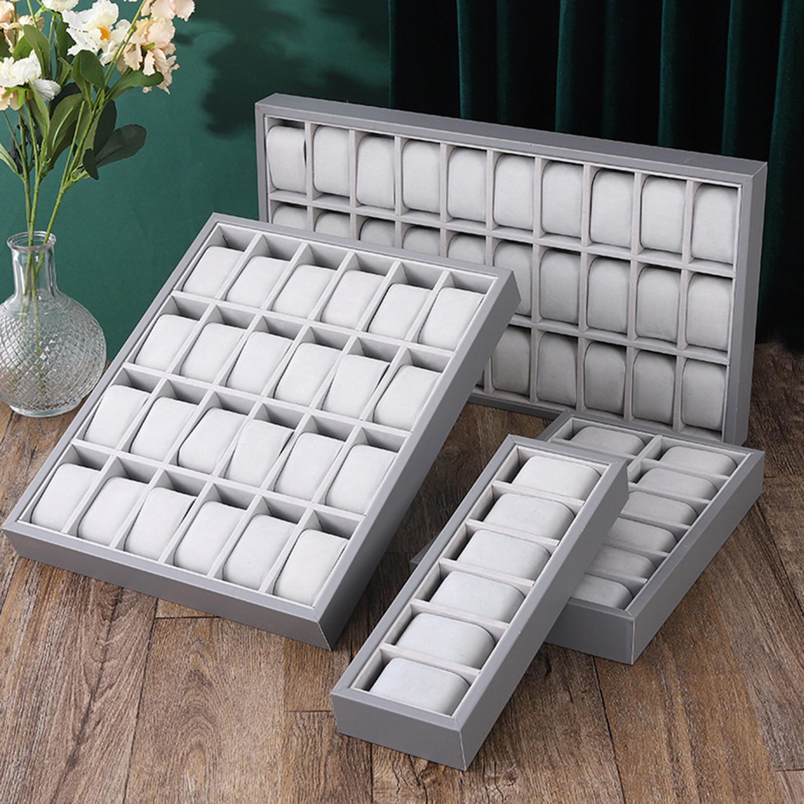 Jewelry Tray Wooden 30 Grid Wa - огляд і ціна Jewelry Store Mens Watches