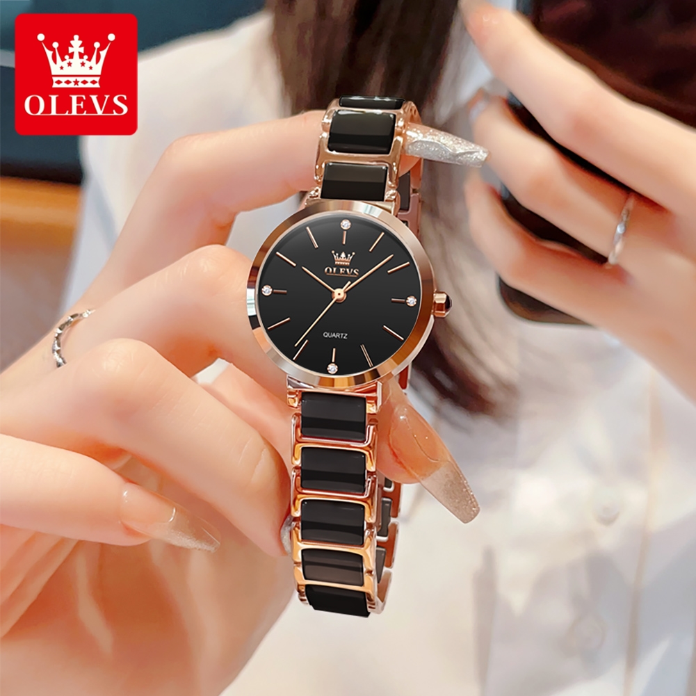OLEVS Women Watch 5877 Luxury  - огляд і ціна Jewellery Watches