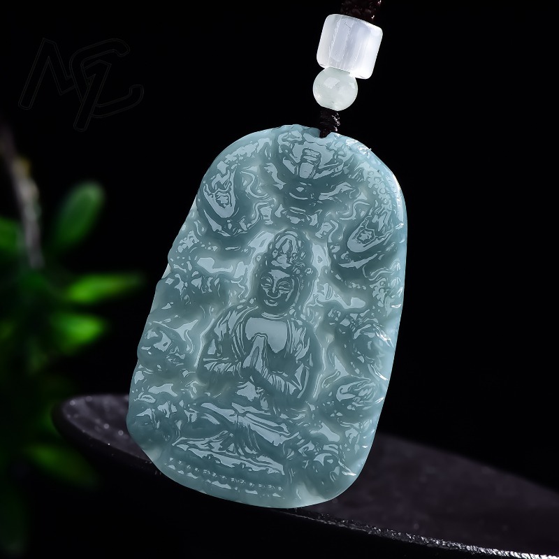 Real Natural Emerald Jade Blue - огляд і ціна Jewelry & Watches Sp Z Oo Opinie