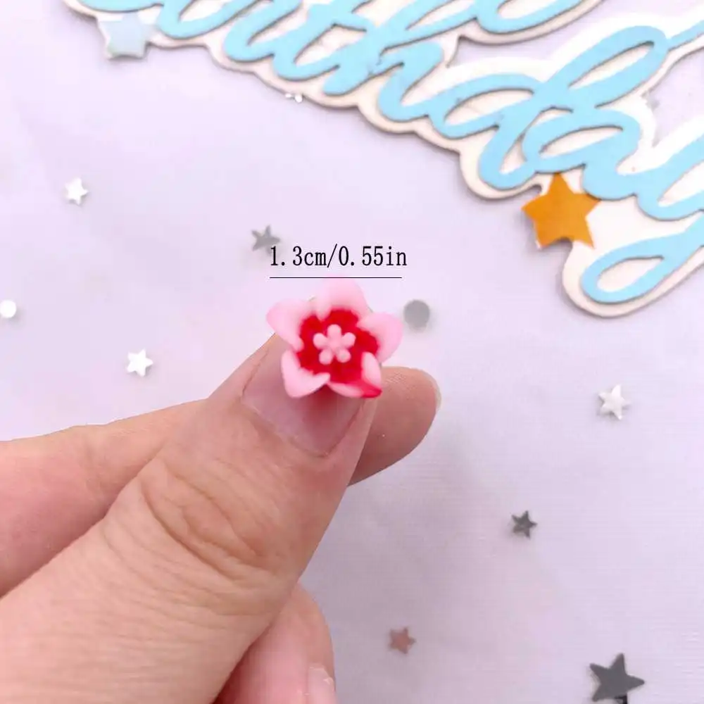50pcs Resin 13mm Colorful 3D M - огляд і ціна Paradise Jewelry & Watches Llc