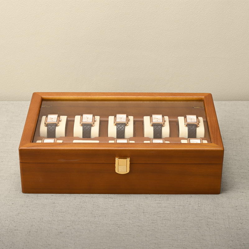 Oirlv 10 Grids Watch Box Woode - огляд і ціна Jewelry Type Watches