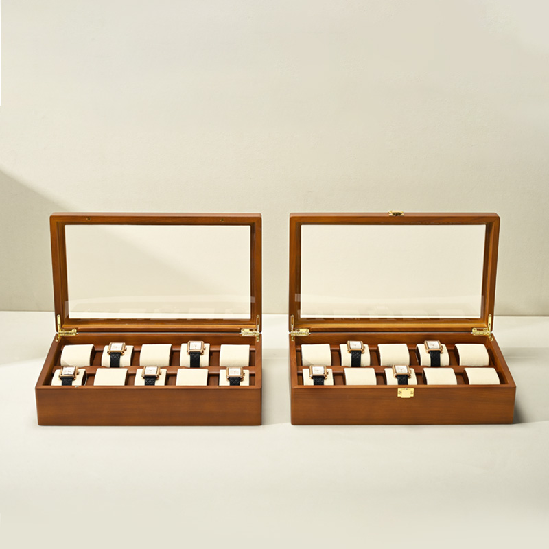 Oirlv 10 Grids Watch Box Woode - огляд і ціна Jewelry Type Watches