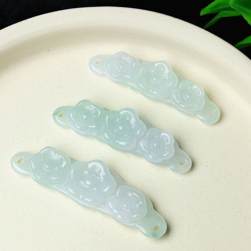 1pc Natural Jadeite Emerald Fl - огляд і ціна Jewelry & Watches Sp Z Oo Opinie