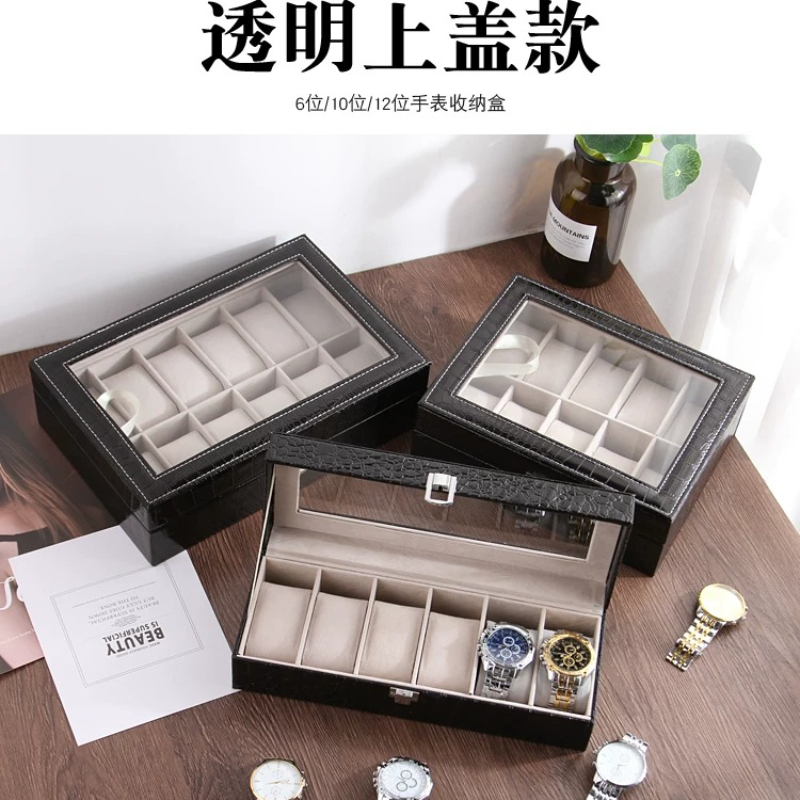 European Leather Watch Storage - огляд і ціна Watch Display Box