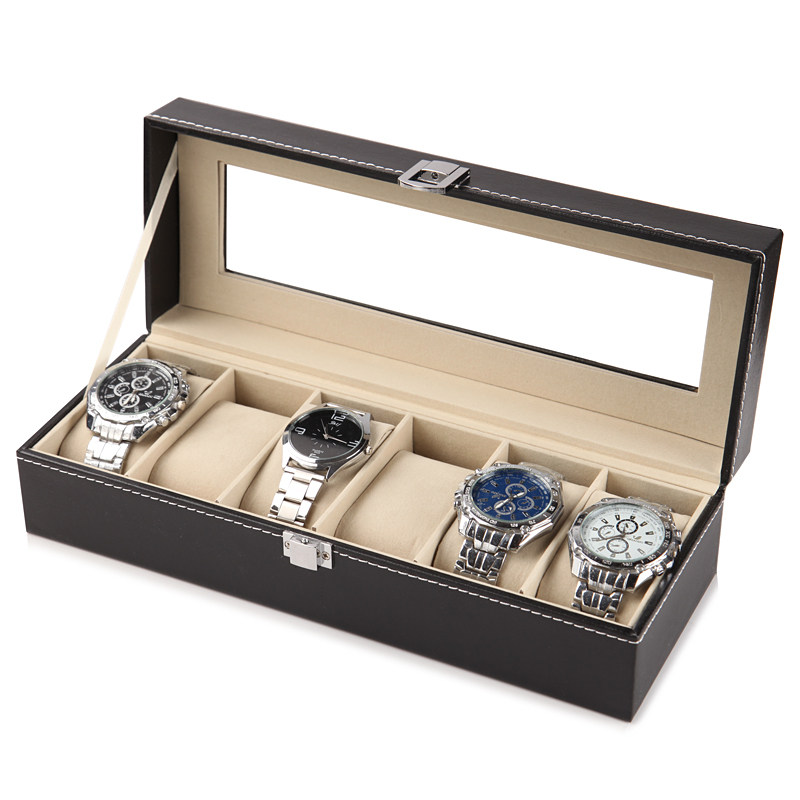 European Leather Watch Storage - огляд і ціна Watch Display Box
