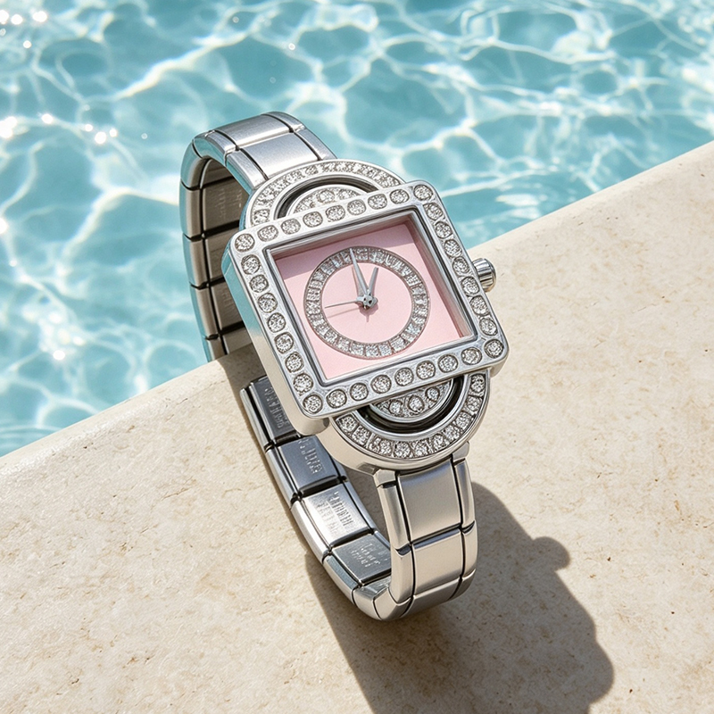 2026 Golden Square Watch Gift  - огляд і ціна Jewelry Type Watches