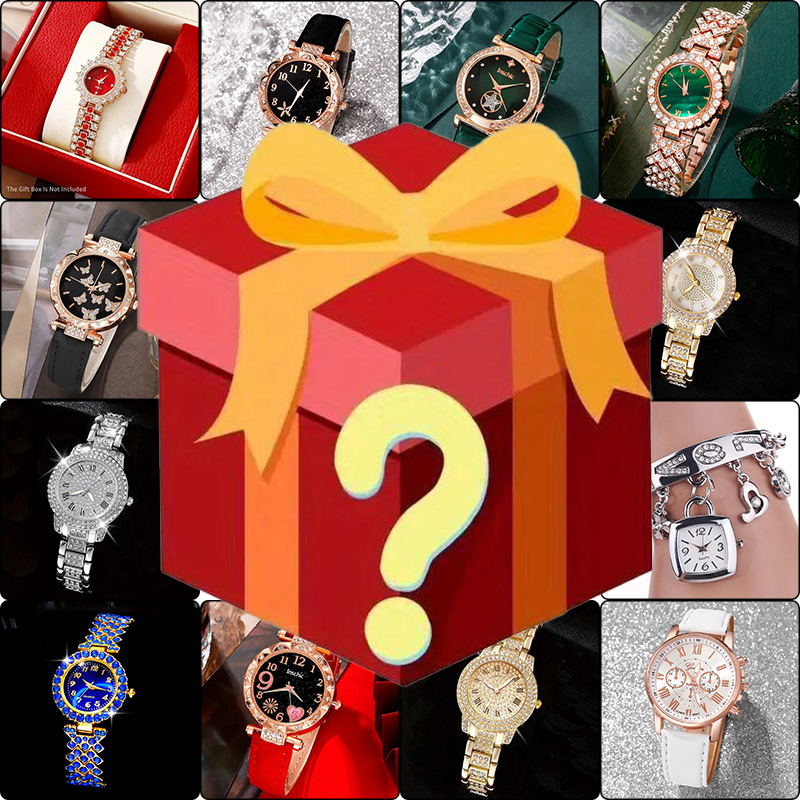 1pc，Surprise mystery box with  - огляд і ціна Jewellery Watches
