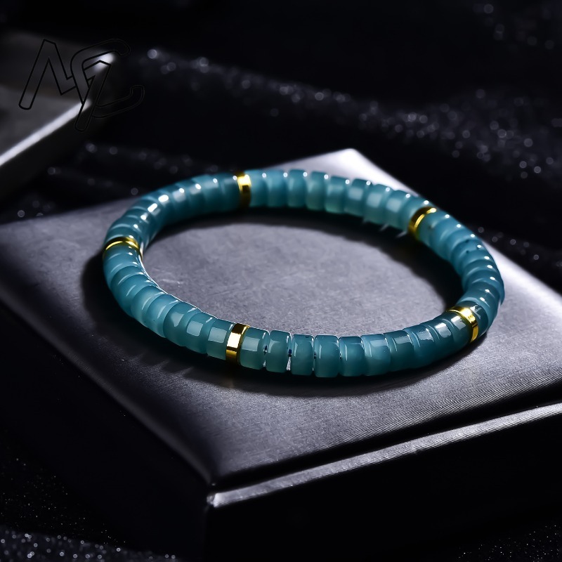 Natural Jadeite Blue Water Aba - огляд і ціна Jewelry & Watches Sp Z Oo Opinie