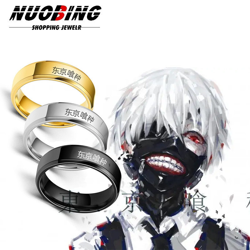 Anime Tokyo Ghoul Kinmu Kenyan - огляд і ціна Titanium Steel Ring