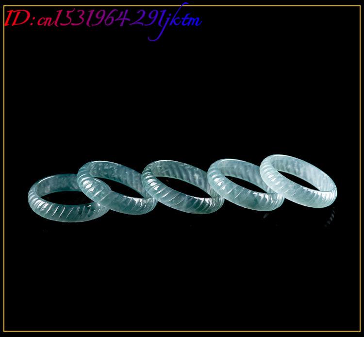 Blue Real Burmese Jadeite Ring - огляд і ціна Jewelry & Watches Sp Z Oo Opinie