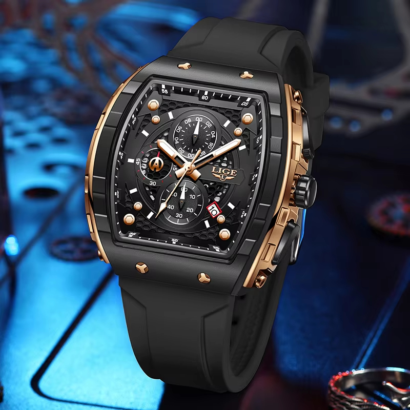 LIGE Top Brand Luxury Men Watc - огляд і ціна Jewelry Inspired Watches