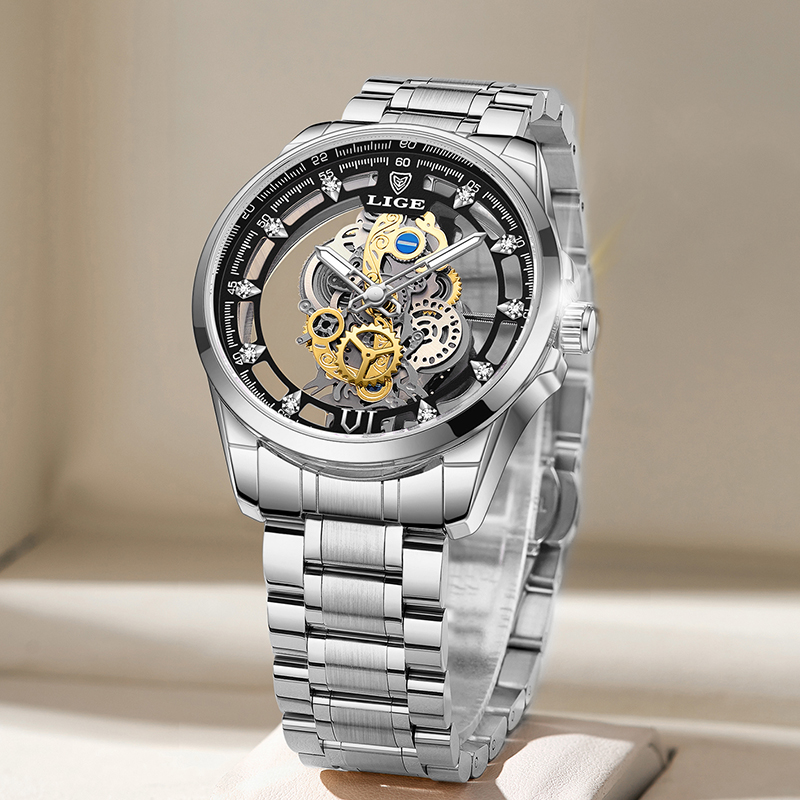 LIGE Fashion Top Luxury Men's  - огляд і ціна Jewelry Inspired Watches