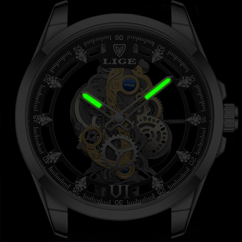 LIGE Fashion Top Luxury Men's  - огляд і ціна Jewelry Inspired Watches
