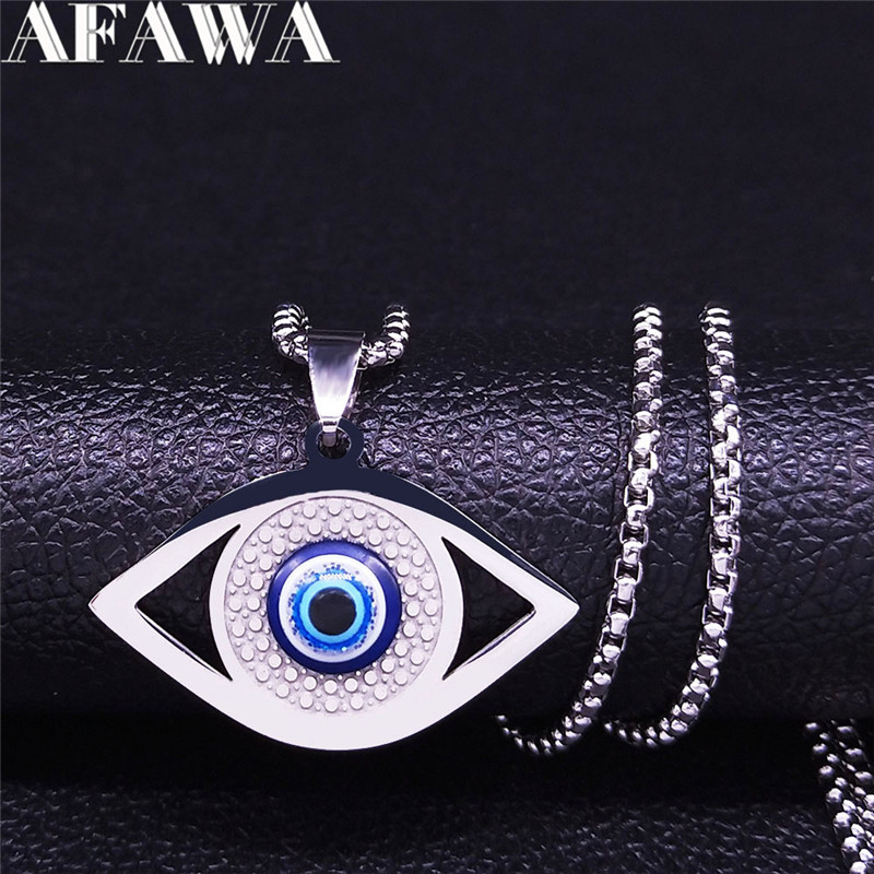 Islam Hamsa Evil Blue Eye Neck - огляд і ціна Jewelry & Watches Sp Z Oo Opinie