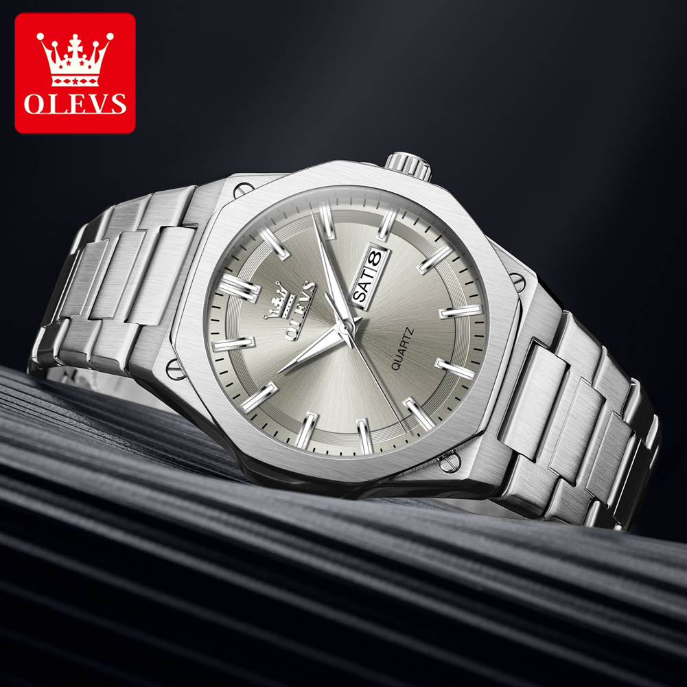 OLEVS 3733 Men Quartz Watch Ni - огляд і ціна Jewelry Inspired Watches