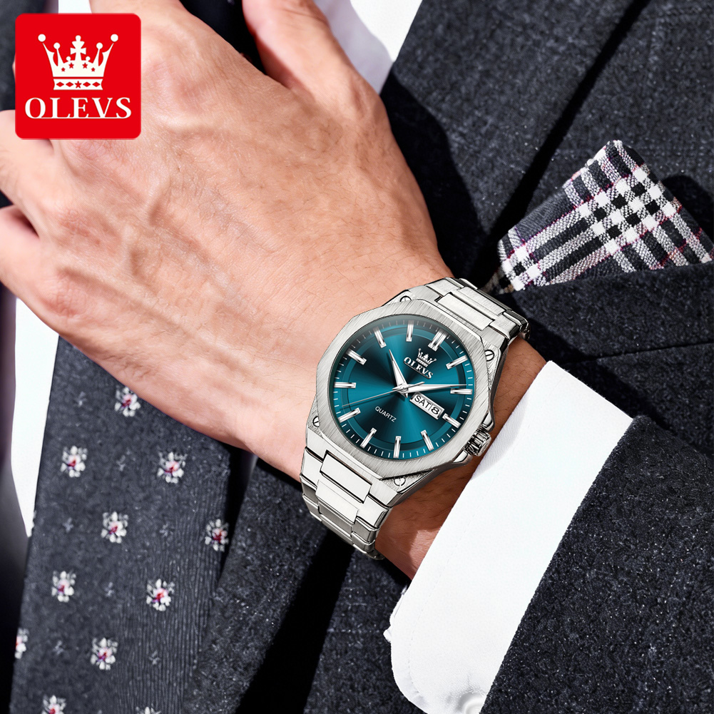 OLEVS 3733 Men Quartz Watch Ni - огляд і ціна Jewelry Inspired Watches
