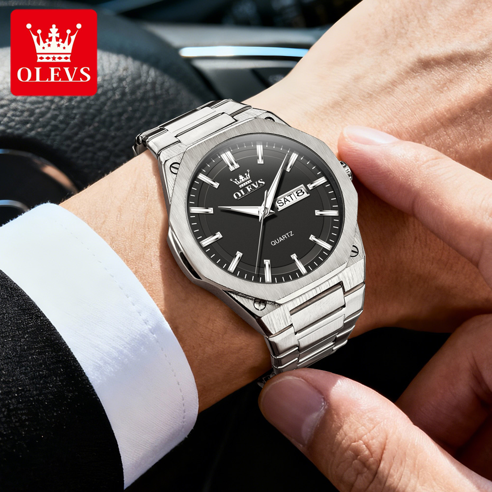 OLEVS 3733 Men Quartz Watch Ni - огляд і ціна Jewelry Inspired Watches