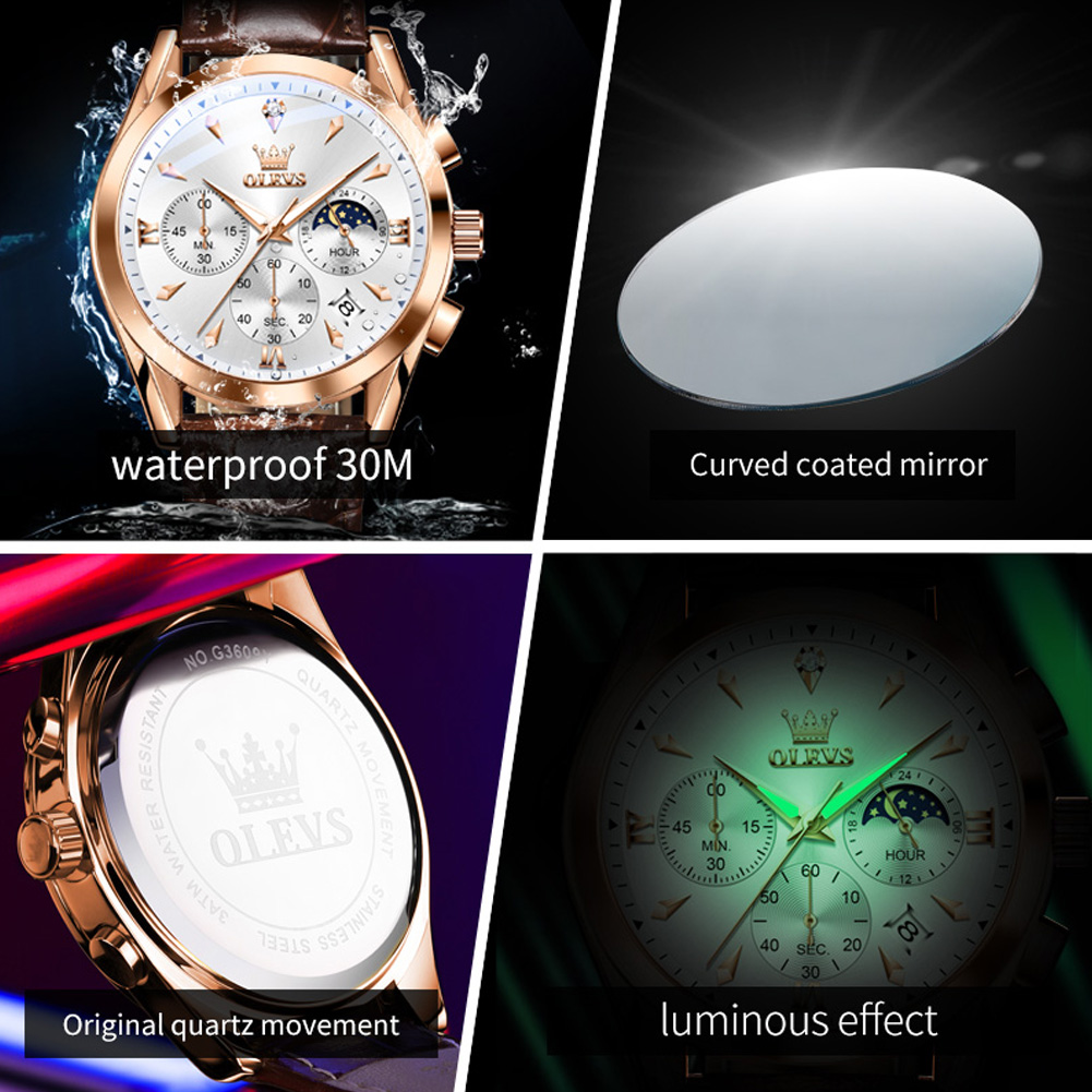 OLEVS Brand New Fashion Quartz - огляд і ціна Jewelry Inspired Watches