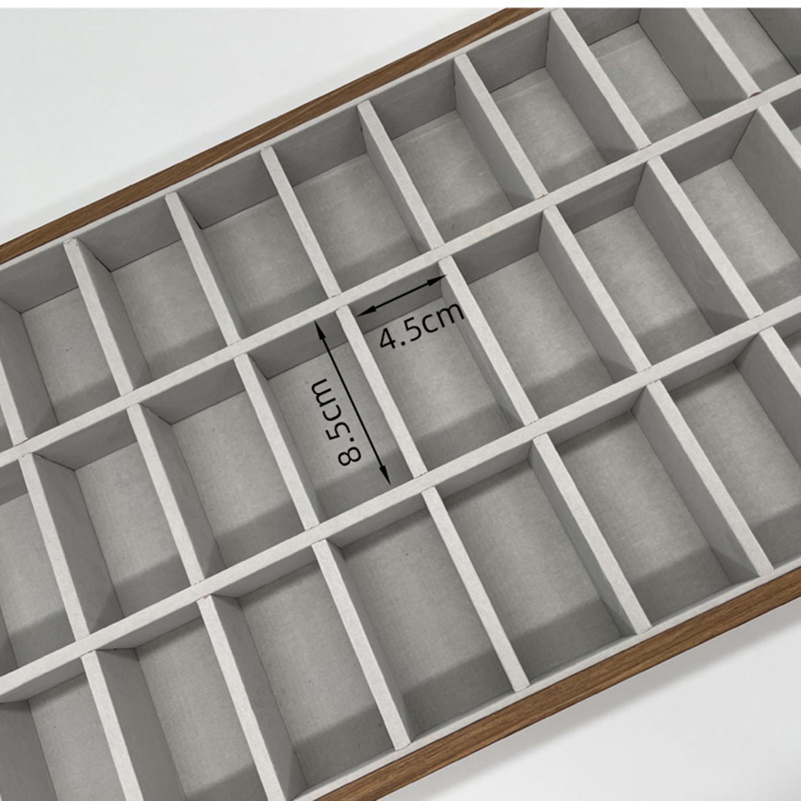 Jewelry Tray 30 Grid Wooden St - огляд і ціна Jewelry Store Mens Watches