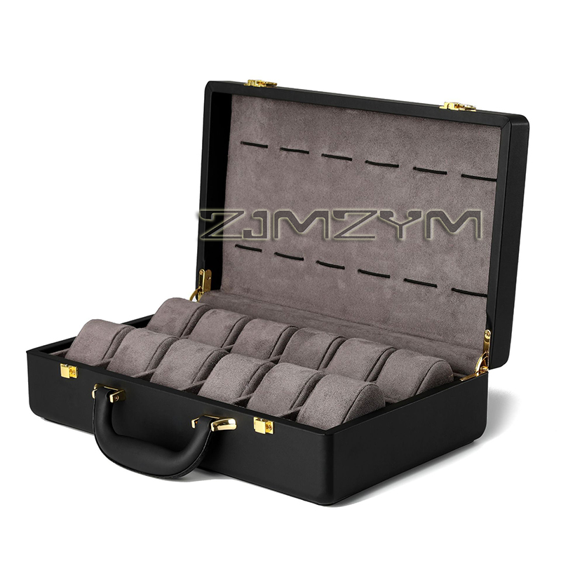 12 Slots Watch Box Mens Watche - огляд і ціна Watch Display Box