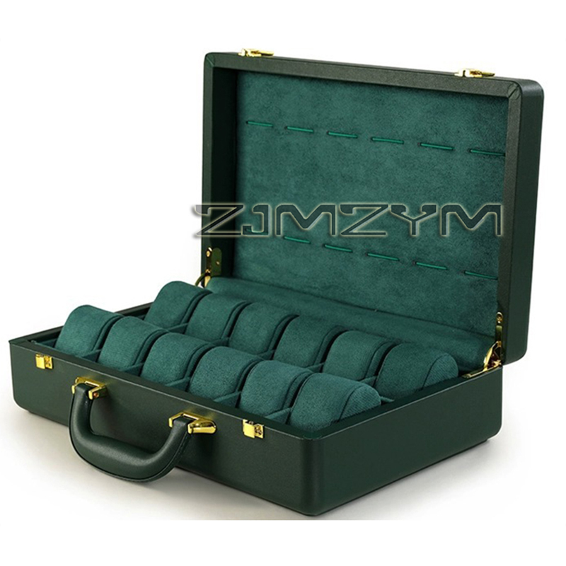 12 Slots Watch Box Mens Watche - огляд і ціна Watch Display Box