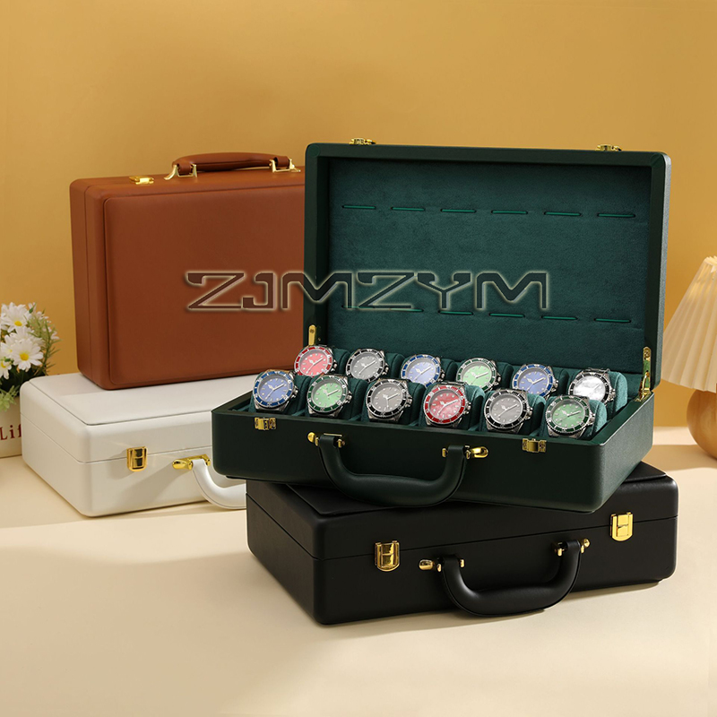 12 Slots Watch Box Mens Watche - огляд і ціна Watch Display Box